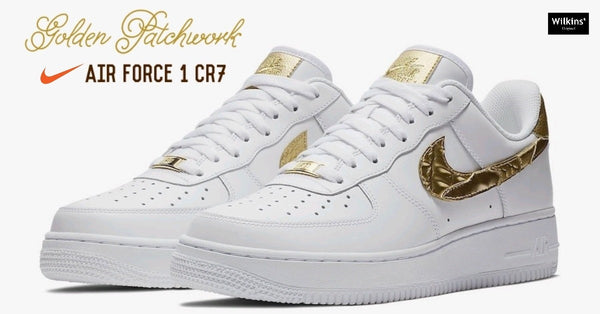 NIKE AIR FORCE 1 LOW CR7 GOLDEN PATCHWORK 2018 Wilkins Original