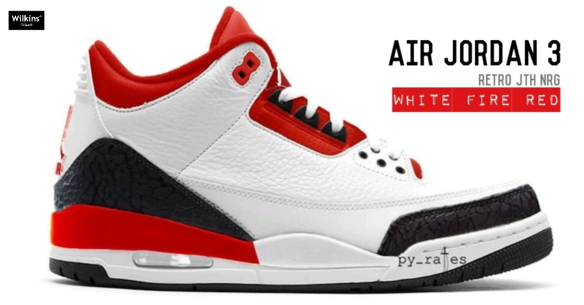 แฟนๆ มาดู AIR JORDAN 3 JTH NRG “FIRE RED”